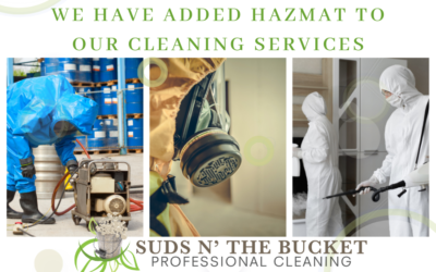 We Have Added Hazmat To Our Cleaning Services
